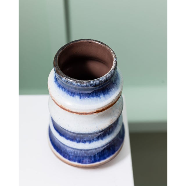 Ceramic German Ceramics Vase from Strehla, 1960s For Sale - Image 7 of 12