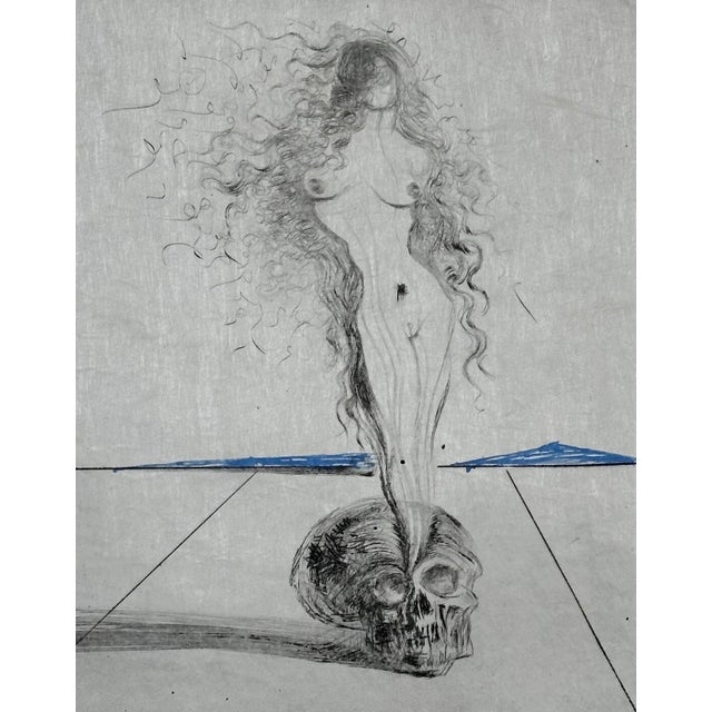 ARTIST: Salvador Dali TITLE: The Magicians Vanite MEDIUM: Etching SIGNED: Hand Signed PUBLISHER: Editions Argillet, Paris...