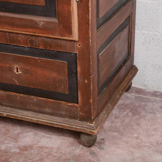19th Century Sideboard with Black Trim, Italy For Sale - Image 5 of 18