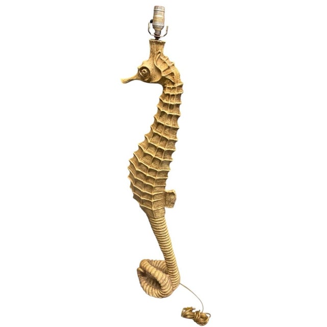 Introduce a striking coastal element to your interior design with this vintage sculptural resin floor lamp. Masterfully...