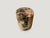Contemporary Andrianna Shamaris Impressive Tiger Toned High Quality Petrified Wood Side Table For Sale - Image 3 of 5