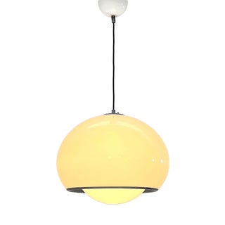 White Bud Pendant Lamp by Studio 6G for Guzzini, 1970s For Sale