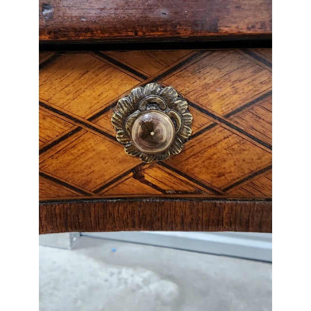 Antique French Louis XV Gueridon Marquetry Table For Sale - Image 12 of 12