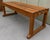Late 20th Century Barlow Tyrie English Teak Garden Bench With Slatted Top For Sale - Image 4 of 7