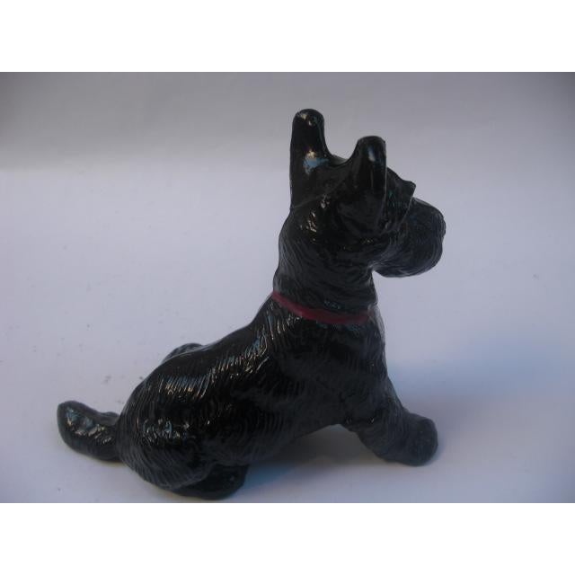 Early 20th Century Cast Iron Scottie Dog Doorstop Chairish