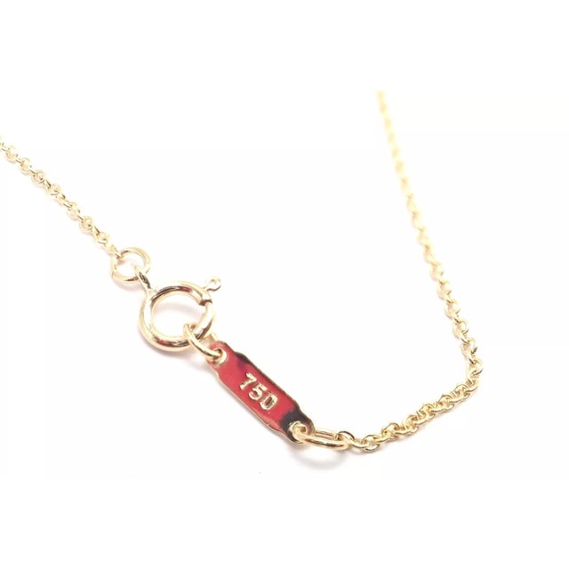 Vintage Tiffany & Co. Yellow Gold Dogwood Flower Pendant Necklace For Sale In Philadelphia - Image 6 of 11