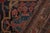 1900 - 1909 Hand-Knotted Antique Bidjar Rug in Red and Blue Floral Pattern For Sale - Image 5 of 5