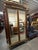 Directoire Louis XVI Style Bronze and Brass Trimmed Beveled Mirror Armoire For Sale - Image 4 of 13