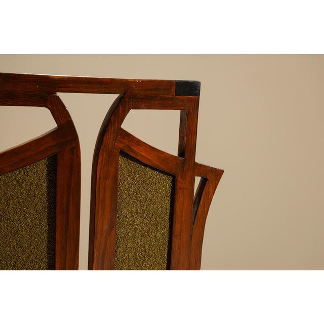 Dark Art Nouveau Armchair For Sale - Image 12 of 15