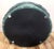 Vintage Upholstered American Modern Round Tufted Bench Poof Ottoman For Sale - Image 12 of 12