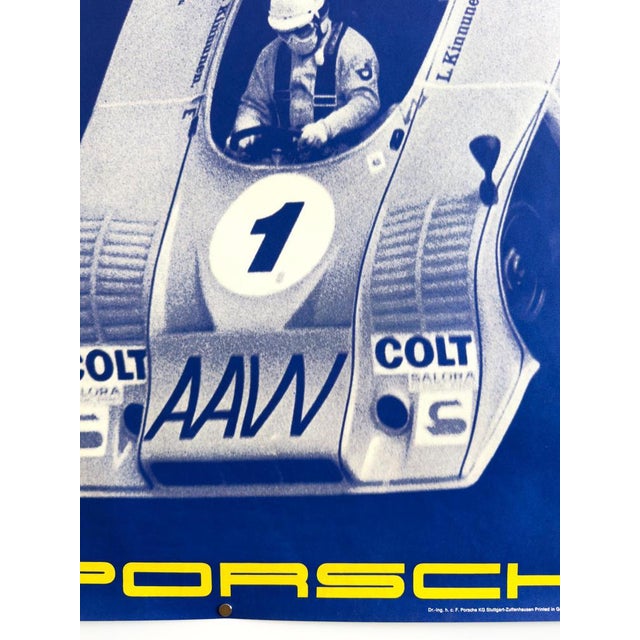 Interserie Keimola Original Porsche Poster by Erich Strenger, 1972 For Sale - Image 4 of 12