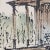 Mid 20th Century Vintage Johnny Donnels Louisiana Bayou Watercolor Painting – Cypress Landscape For Sale - Image 5 of 14