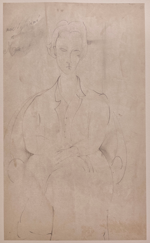 A. Modigliani, Margherita, Lithograph