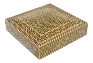 Moorish Micro Mosaic Inlaid Jewelry Box