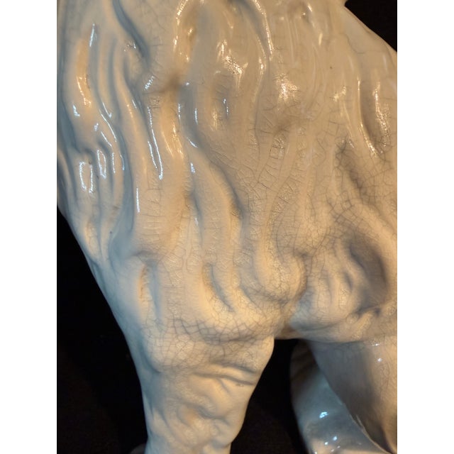 Ceramic Antique Staffordshire King Charles Spaniel Dog Pair “Mantel Dogs,Victorian Era, Staffordshire England For Sale - Image 7 of 10