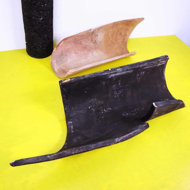 Ceramic Italian Terracotta Sculptures, Set of 3 For Sale - Image 7 of 14