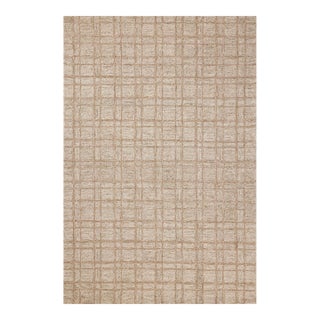 Chris Loves Julia x Loloi Polly Khaki / Sand 2'-0" x 5'-0" Accent Rug For Sale