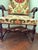 Ivory Late 19th Century Pair of Hand-Carved French Baroque Revival Walnut Tapestry Armchairs For Sale - Image 8 of 10