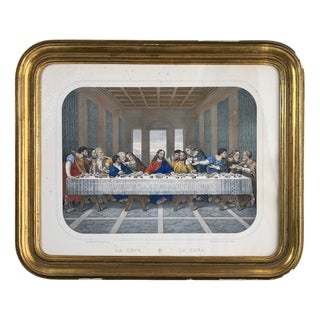 After Leonardo Da Vinci, La Cène (The Last Supper), 1890s, Chromolithograph For Sale