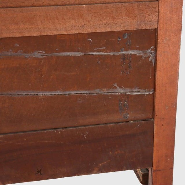 Antique Eastlake Chip Carved Walnut Full Size Bed C1900 For Sale - Image 17 of 17