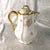 Traditional Late 18th Century Limoges Pink Floral Chocolate Pot With Four Matching Cups # 27213 For Sale - Image 3 of 18