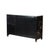 Chinese Ebonized & Gilt Credenza With Inlaid Figural & Floral Soap Stone 20thC For Sale - Image 10 of 16