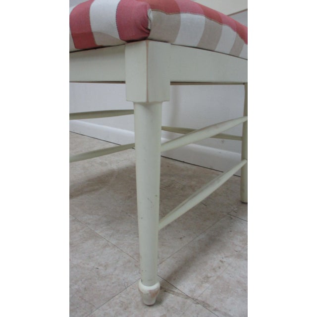 Lexington Furniture 1990s Lexington Furniture Ladder Back Desk Side Chair De Cristofaro Collection For Sale - Image 4 of 13