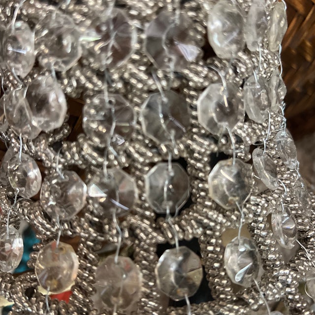 Up for your consideration is a beautiful vintage pair of dark bronze and crystal wall sconces. These would look lovely in...