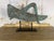 Folk Art Vintage Verdigris Copper Grasshopper Sculpture For Sale - Image 3 of 14