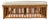 Reed Bench With Custom Upholstered Cushion For Sale