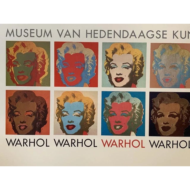 Andy Warhol Exbition Poster, 1970s For Sale - Image 3 of 8