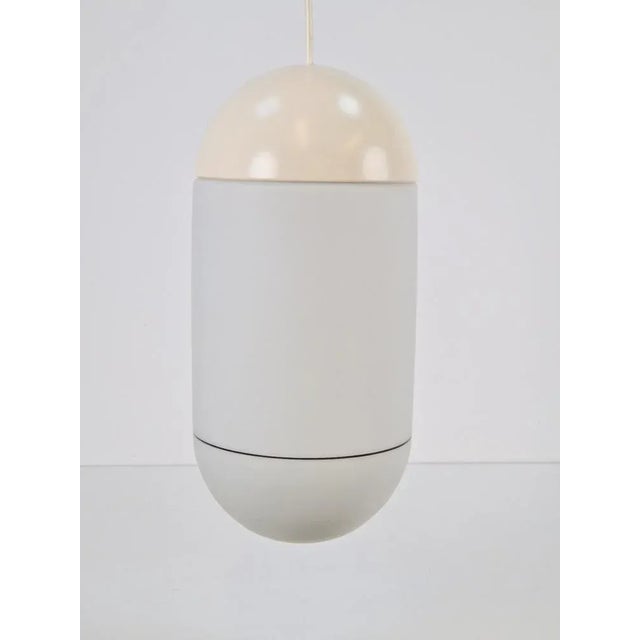 Vintage Pill Pendant Lamp in Milk Glass from Peill & Putzler, Germany, 1960s For Sale - Image 9 of 17