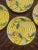 Yellow Vintage Bombay Co. Bee Ives Decorative Plates Circa 1994- Set of 4 For Sale - Image 8 of 12