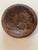 Chocolate 1990s Burl Wood, Olive and Wormy Elm Bowl and Dish, a Pair For Sale - Image 8 of 10