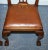 Chippendale Style Dining Chairs with Leather Seats, Set of 5 For Sale - Image 13 of 18