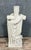 Religious Statue, 1880, Whitewashed Terracotta For Sale - Image 4 of 6