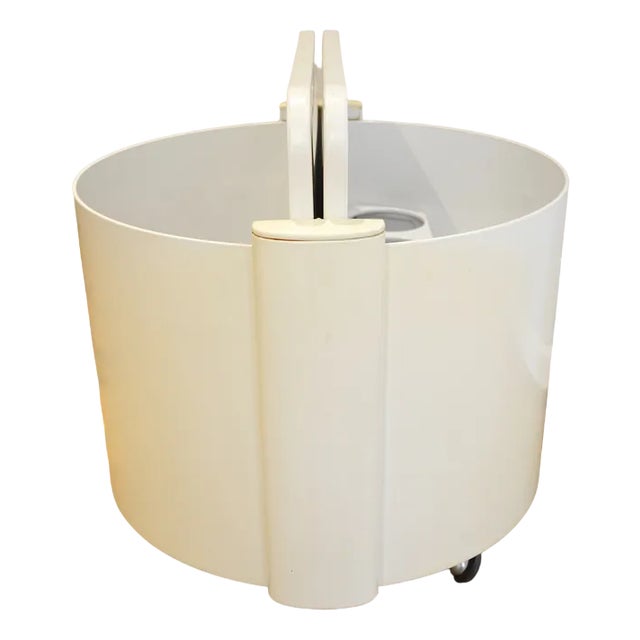 Space Age Bar Table or Trolley attributed to Livia Castelli for Fain, Italy, 1970s For Sale