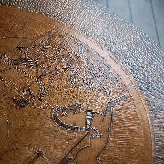 Danish Copper Coffee Table from Monrad, 1960s For Sale - Image 6 of 10