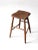 Farmhouse Antique Sadldle Seat Wooden Stool For Sale - Image 3 of 12
