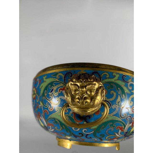 Cloisonné Bronze Box, China, Jiaqing Period, 19th Century For Sale - Image 6 of 12
