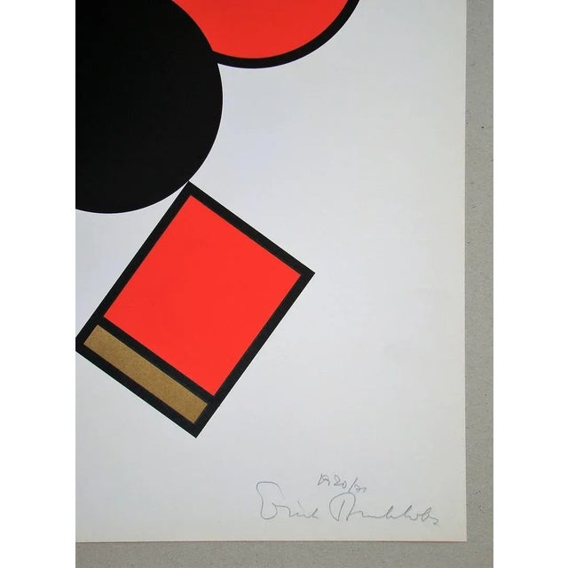 Composition Screen Print by Erich Buchholz, 1920 For Sale - Image 6 of 13