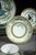 Hermes & limoges "les toucans", a 1986 design. A 30-piece polychrome glazed porcelain dinnerware set featuring perched...