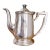 1951 Silver Plated Teapot From the Fifth Avenue Hotel Nyc For Sale