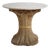 Round Carved Wooden Table, 1970s For Sale