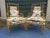 I'm extremely pleased to offer for sale this positively gorgeous set of four (4) dining chairs with the following fine...
