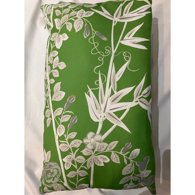 Chinoiserie Jardin De Chine the House of Scalamandre Pillow For Sale - Image 3 of 5