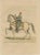 Military Costume of Jordan Orsini on Horseback, 1845, Paper For Sale