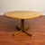 Mid-Century Modern Connant Ball Solid Oak Round Dining / Game Table For Sale - Image 3 of 7