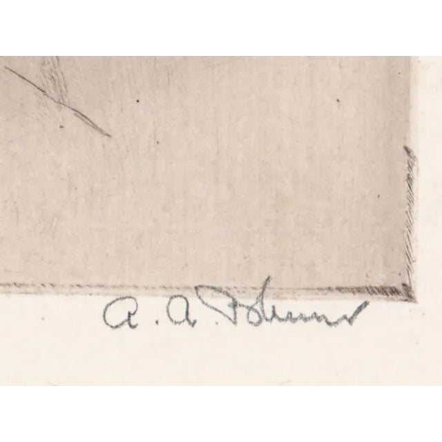 Traditional 1920s Alexander Blum Ghetto Etching For Sale - Image 3 of 5