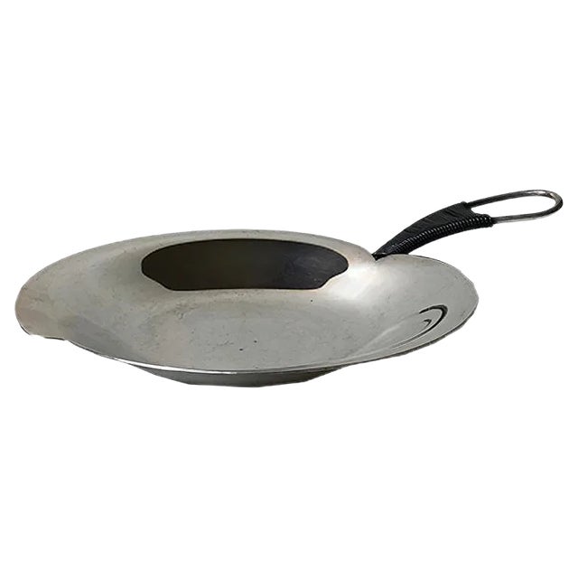 Danish Silver Plated Dish by Carl F. Christiansen, 1950s For Sale